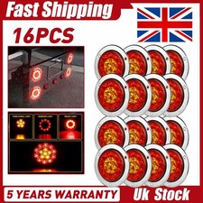 16xRound 4" inch LED Truck