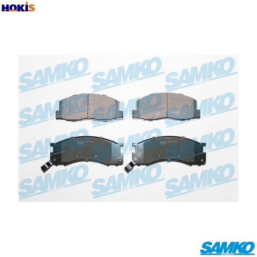 Brake pad set disc - set,