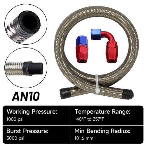 3ft an10 stainless - 1m,