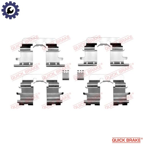 Accessory kit disc - disc, brake
